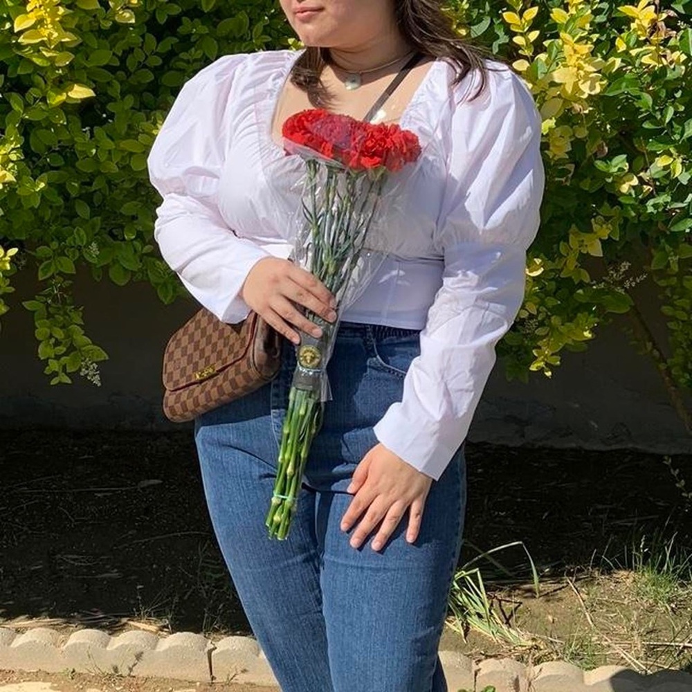 Prettylittlething milkmaid top